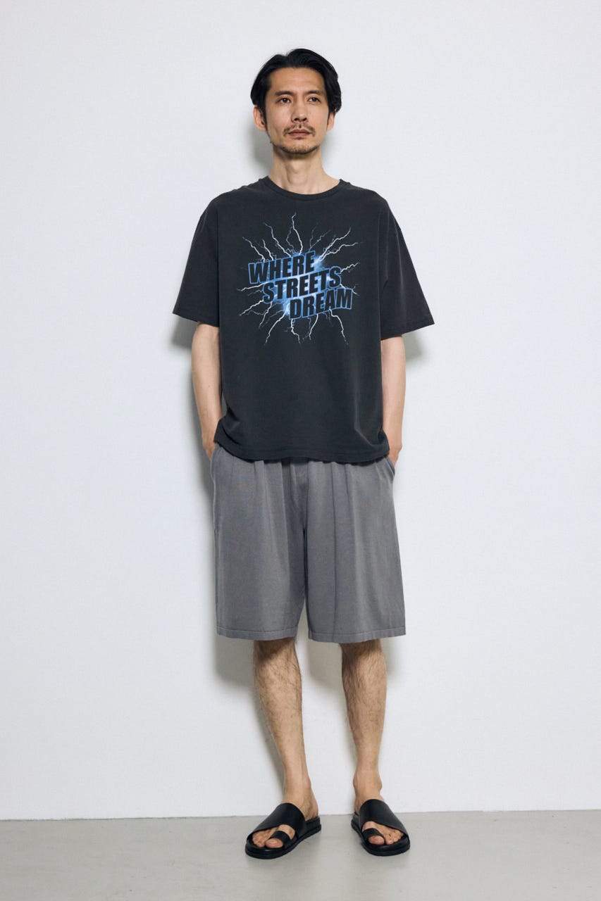 リラックスニットショートパンツ GRY M