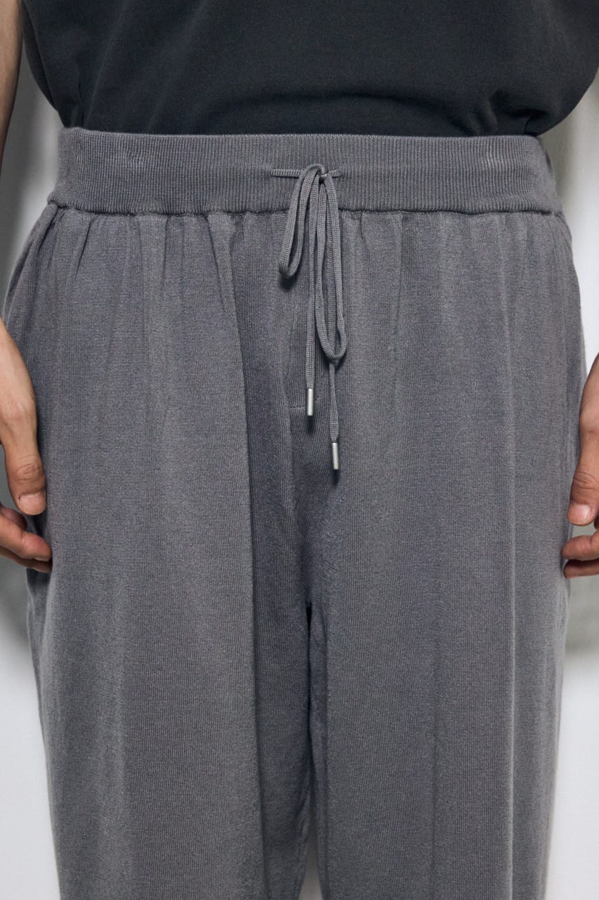 リラックスニットショートパンツ GRY M