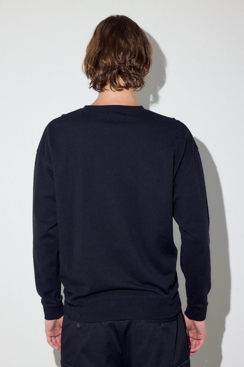 ミニ裏毛C/Nトップス BLK XL