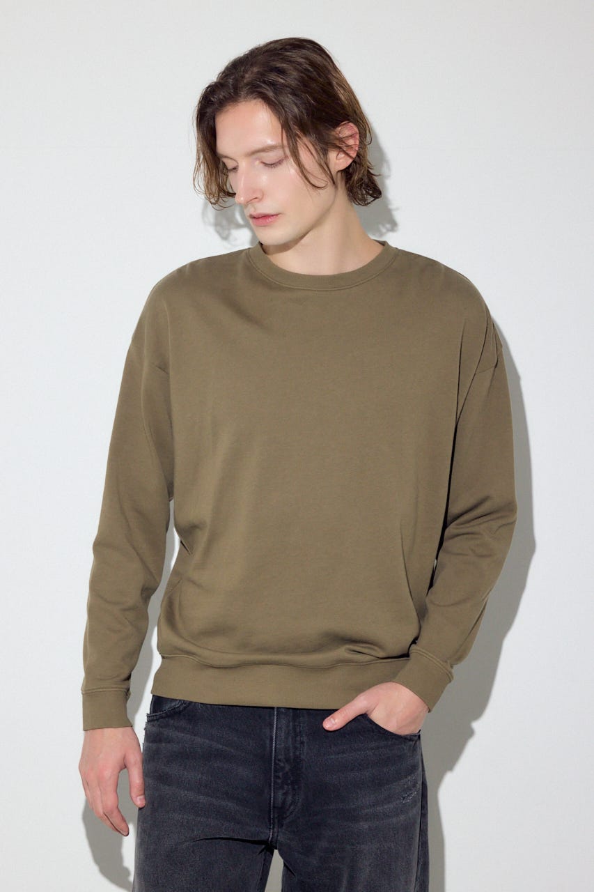 ミニ裏毛C/Nトップス KHA XL