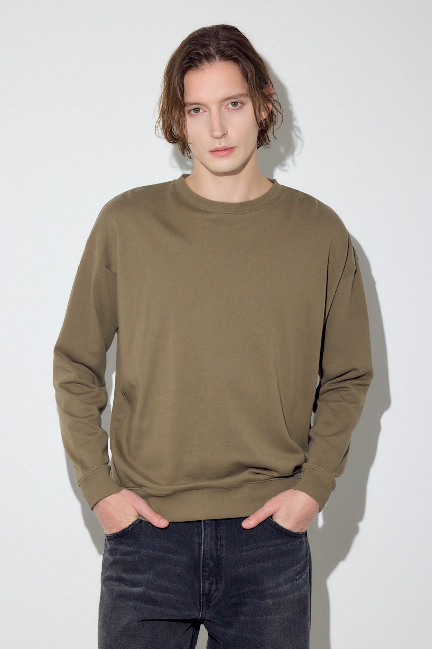 ミニ裏毛C/Nトップス KHA XL