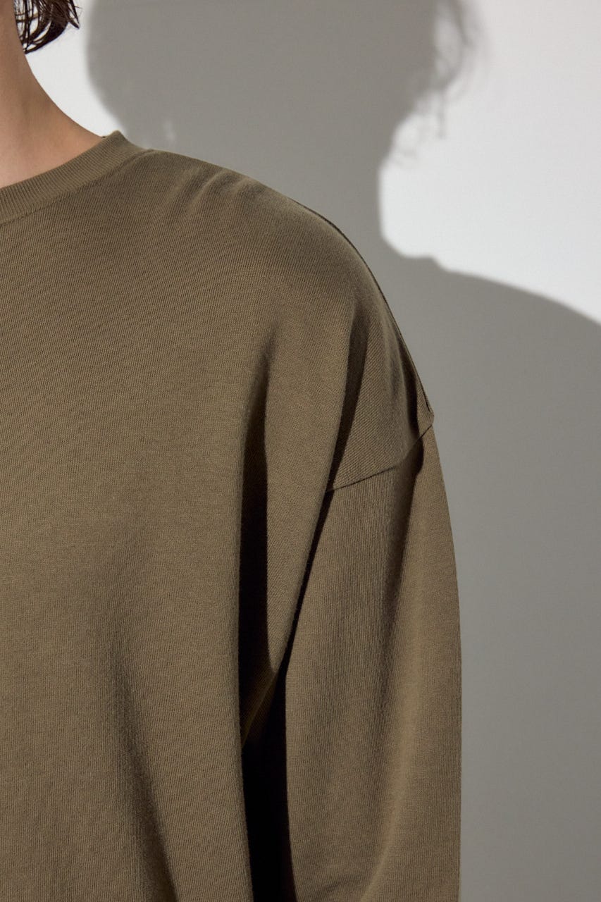 ミニ裏毛C/Nトップス KHA XL