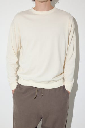 ミニ裏毛C/Nトップス