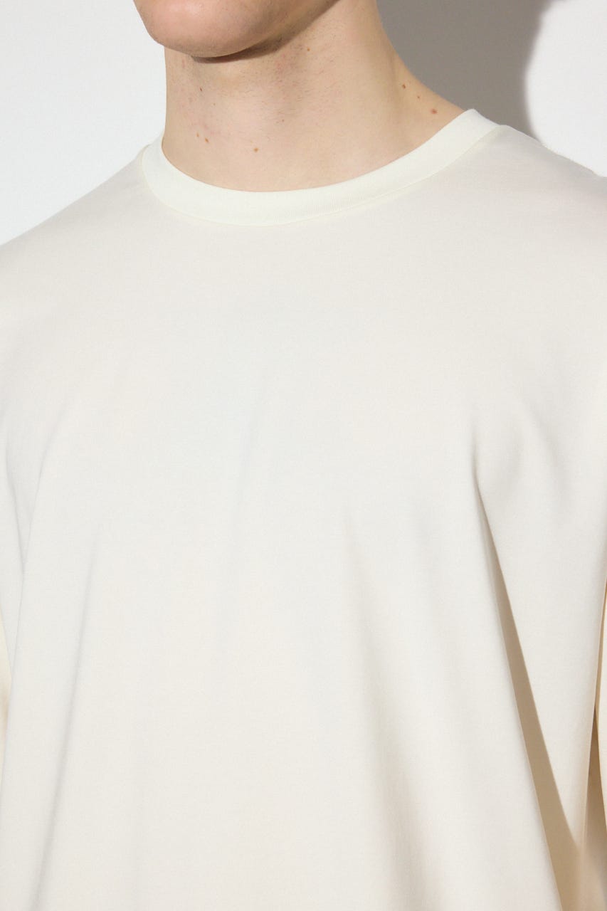 【SS先行アイテム】スムースタッチ長袖トップス WHT M