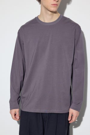 【SS先行アイテム】スムースタッチ長袖トップス