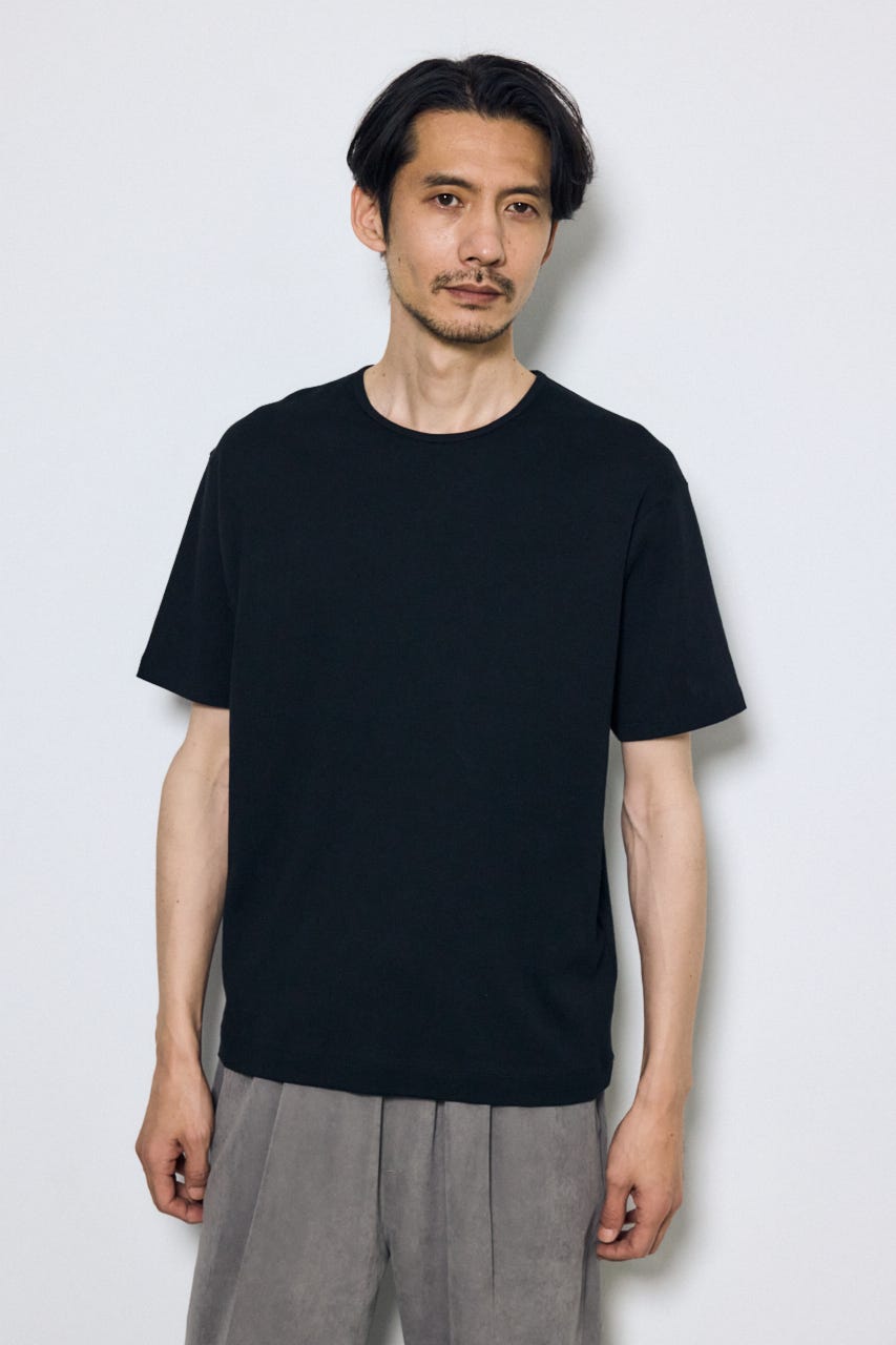 超長綿フライスC/NTEE BLK M