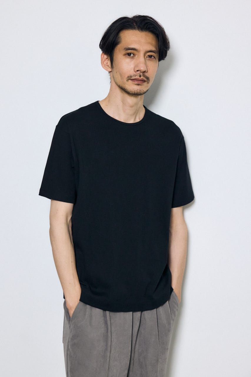 超長綿フライスC/NTEE BLK M