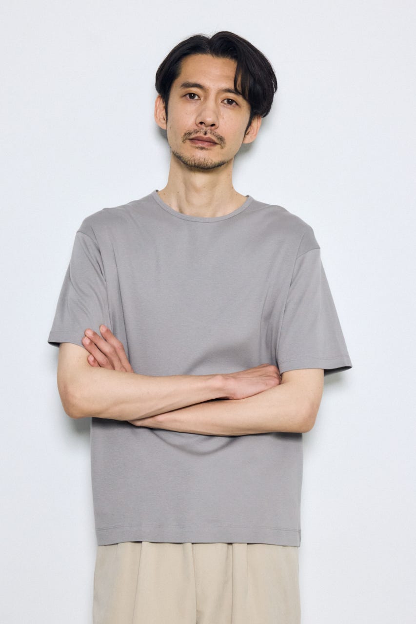 超長綿フライスC/NTEE GRY L