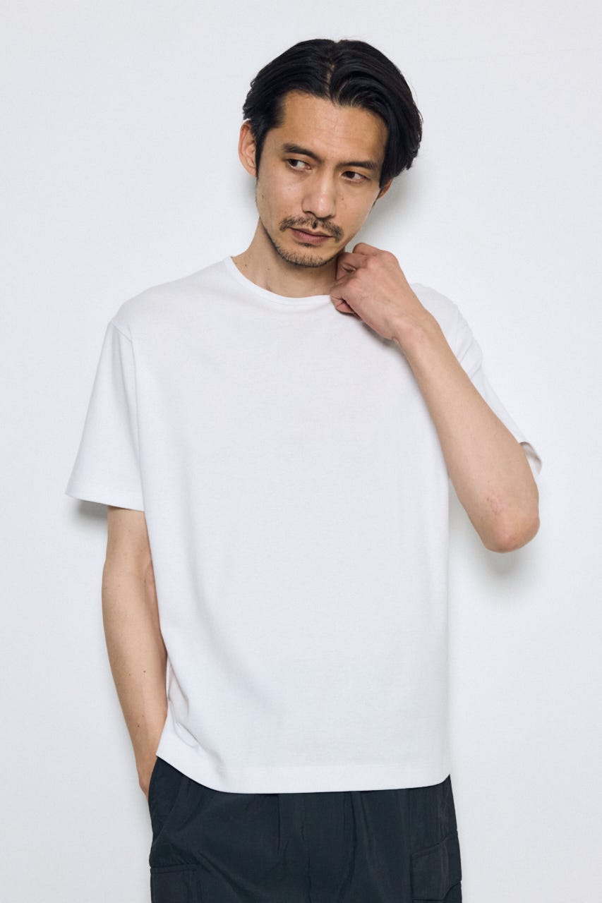 超長綿フライスC/NTEE WHT L