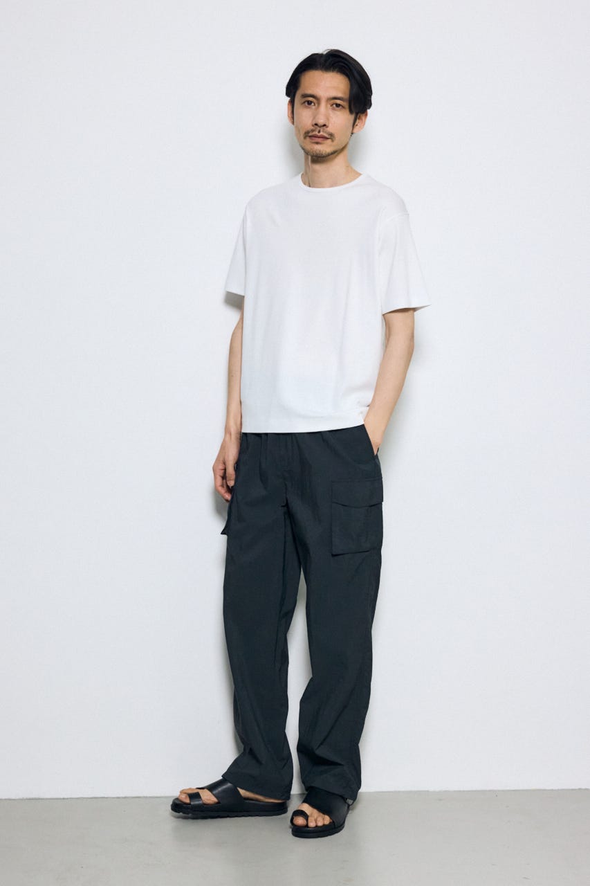 超長綿フライスC/NTEE WHT L