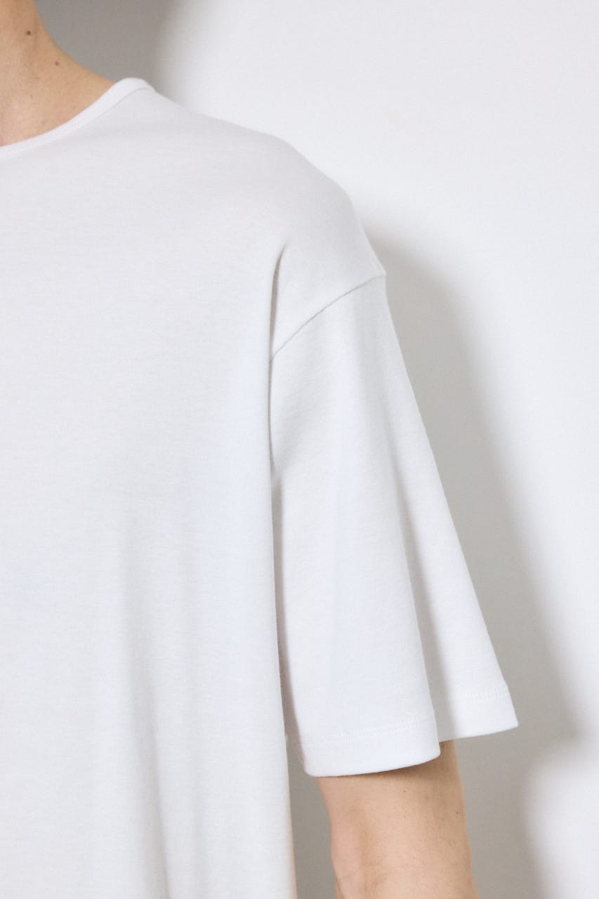 超長綿フライスC/NTEE WHT L