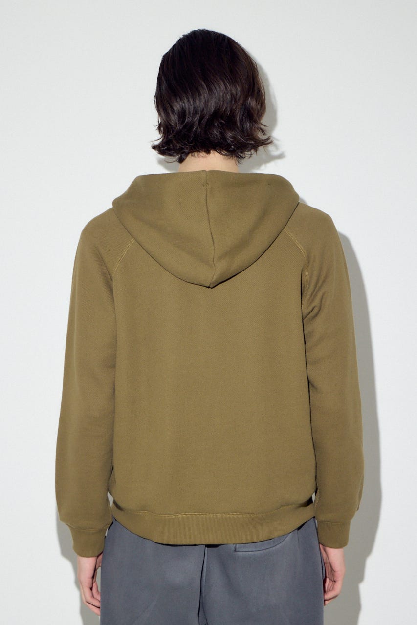 裏毛ジップアップパーカー D/KHA L