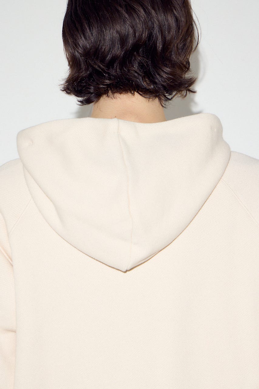 裏毛ジップアップパーカー IVOY L