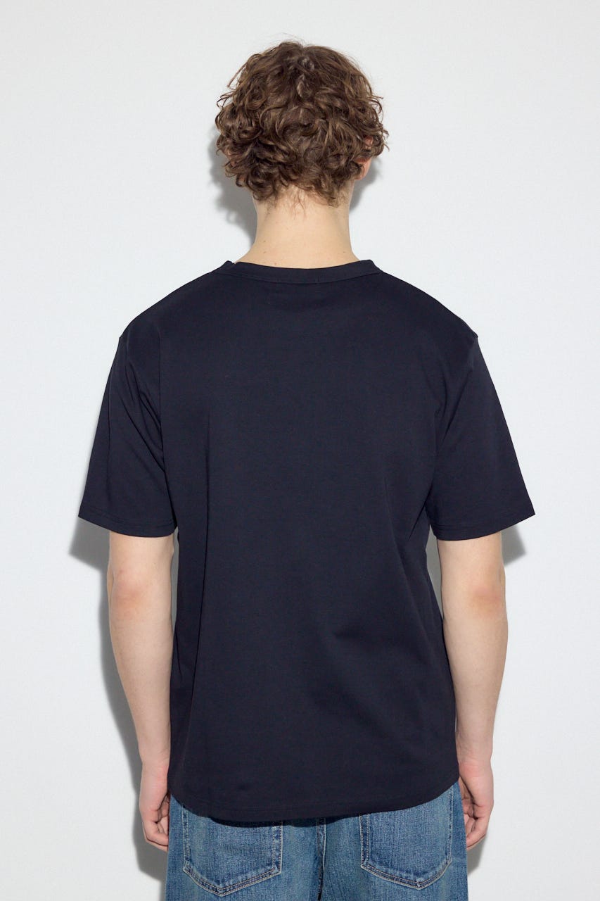 プレミアムコットンベーシック半袖Tシャツ BLK S