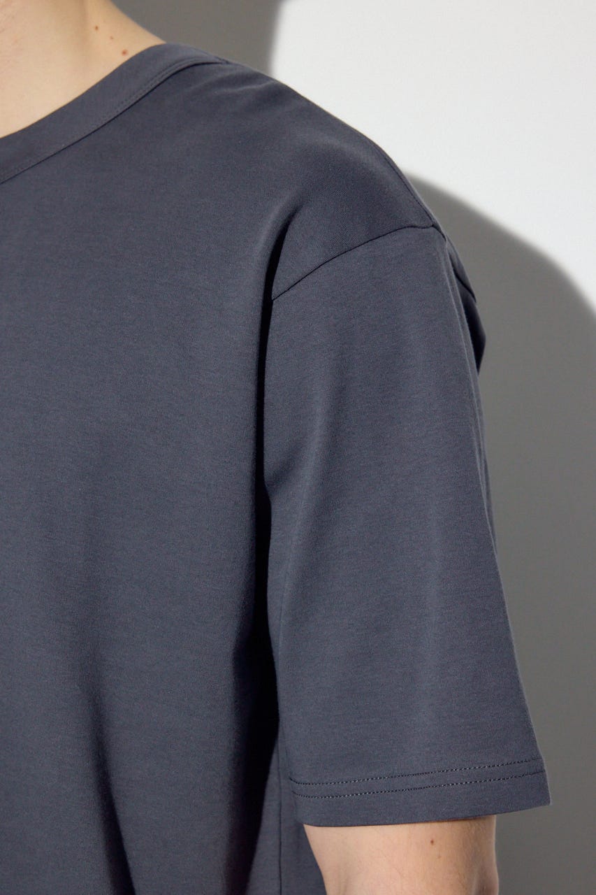 プレミアムコットンベーシック半袖Tシャツ GRY S