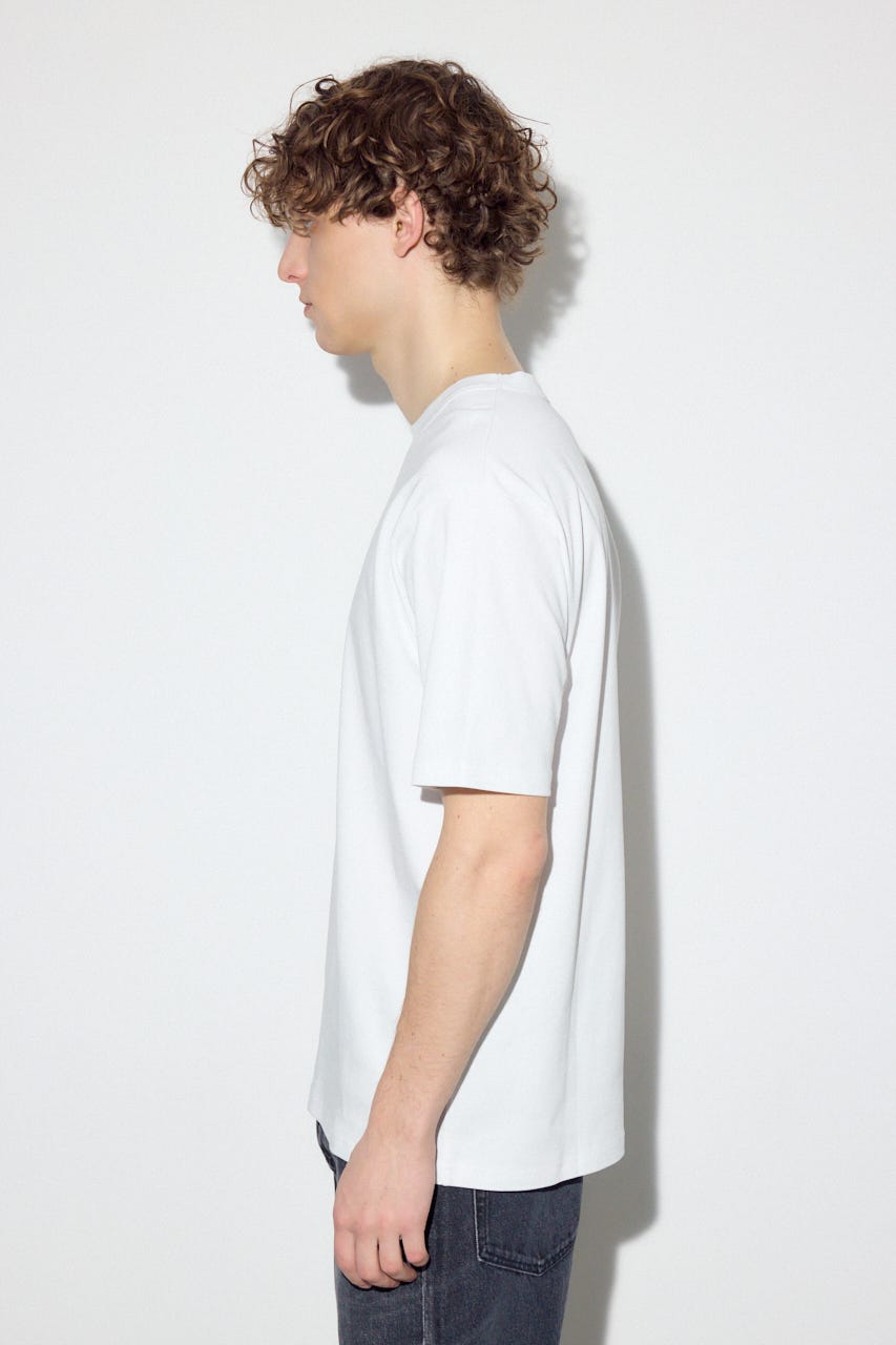 プレミアムコットンベーシック半袖Tシャツ O/WHT S