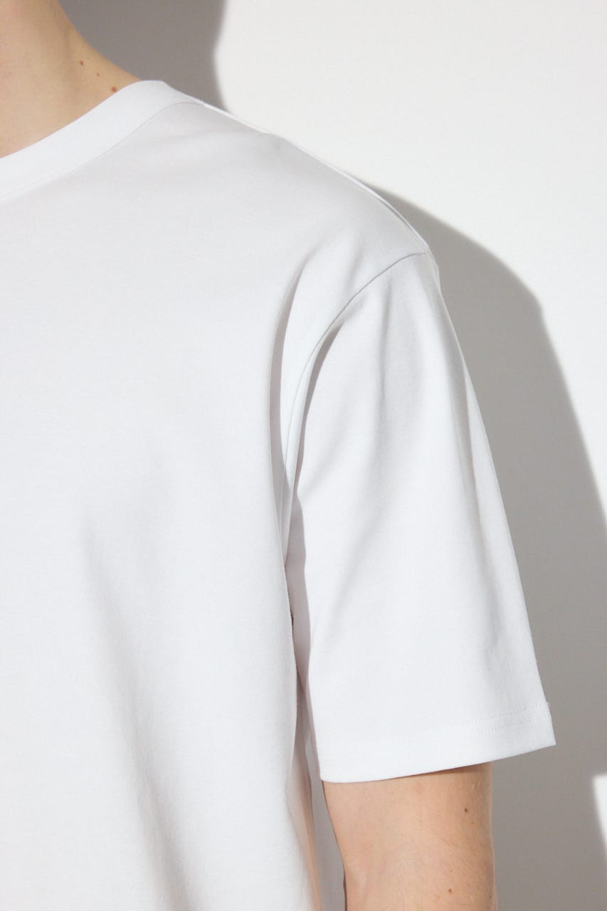 プレミアムコットンベーシック半袖Tシャツ O/WHT S