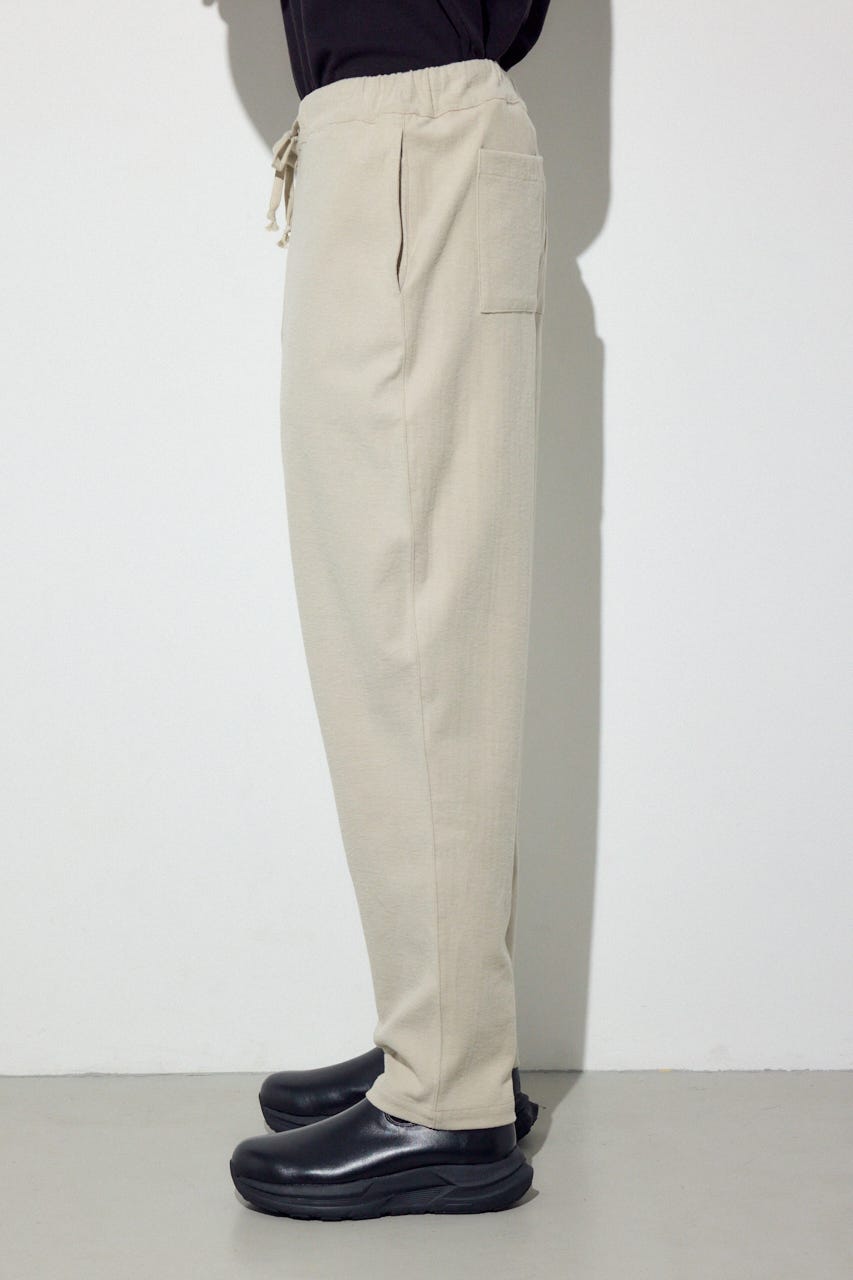 【SS先行アイテム】リラックスソフトタッチパンツ BEG M