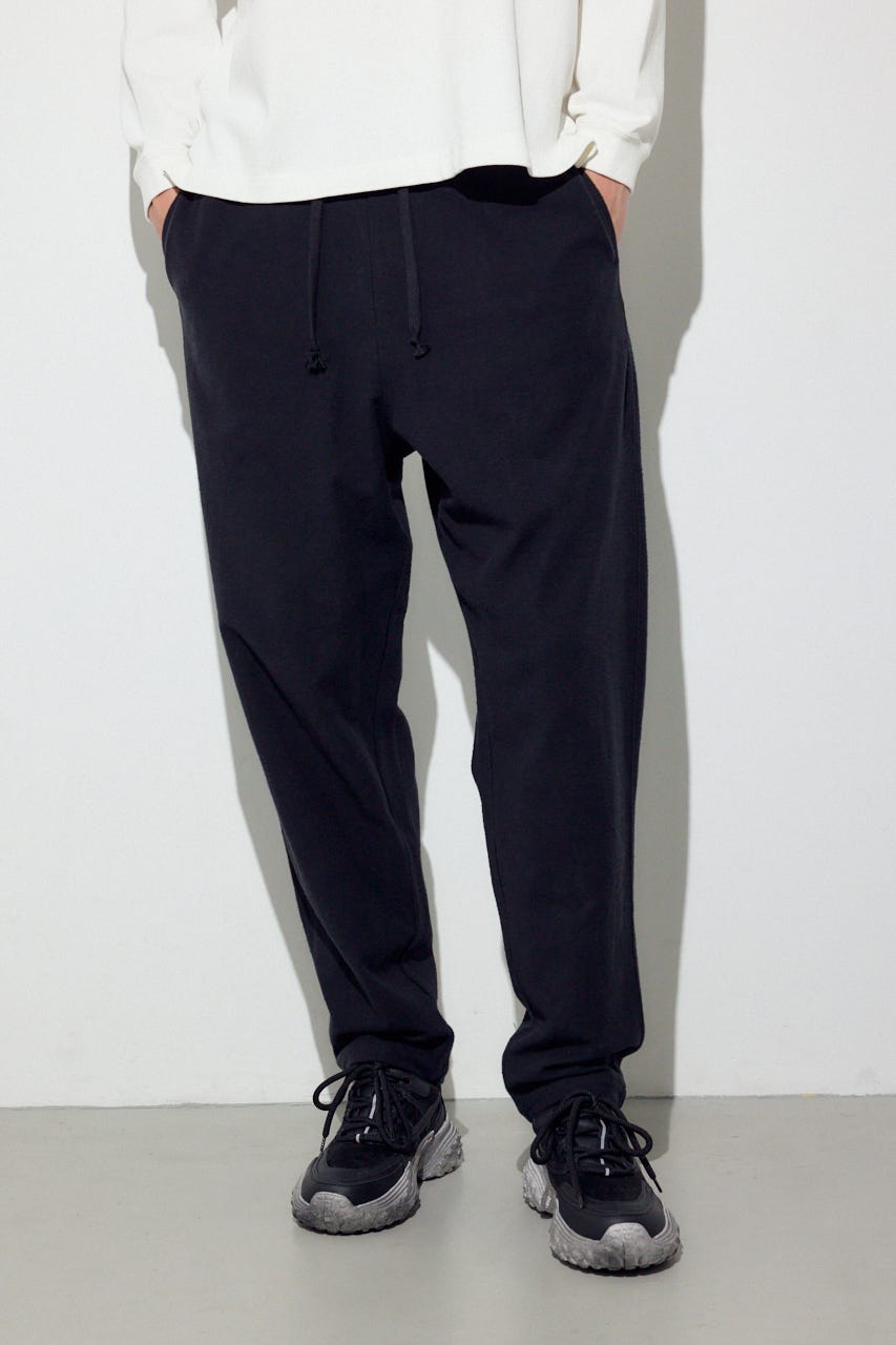 【SS先行アイテム】リラックスソフトタッチパンツ BLK L