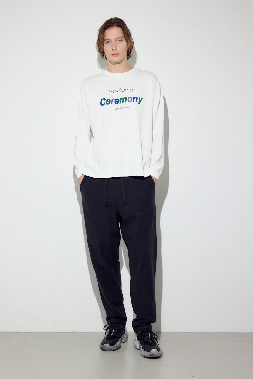 【SS先行アイテム】リラックスソフトタッチパンツ BLK L