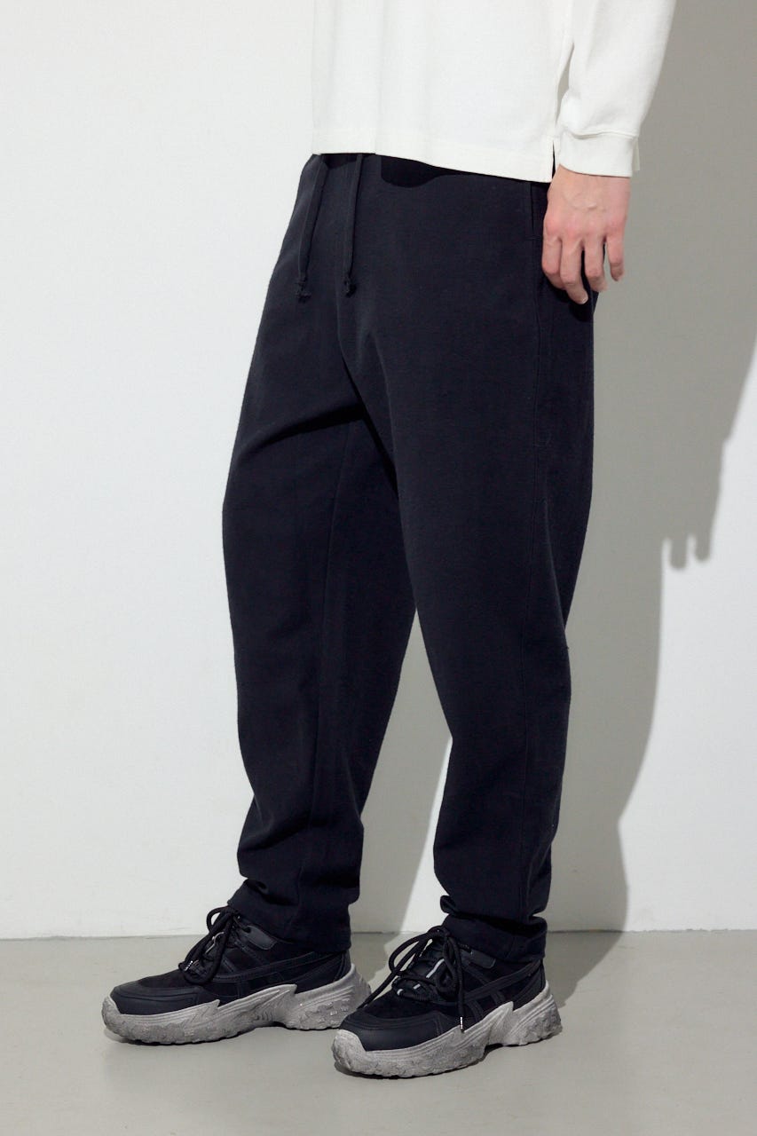 【SS先行アイテム】リラックスソフトタッチパンツ BLK L