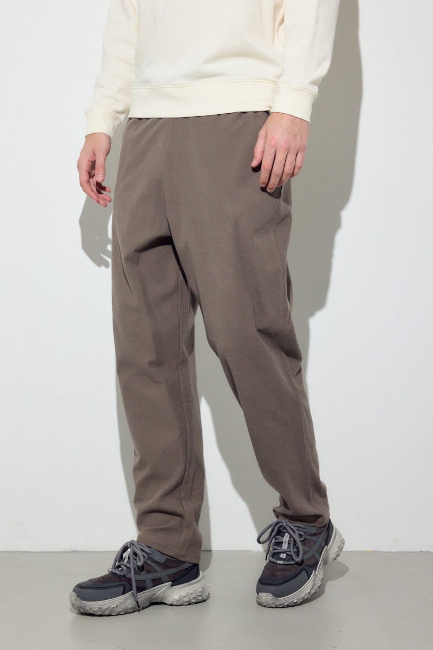 【SS先行アイテム】リラックスソフトタッチパンツ BRN M