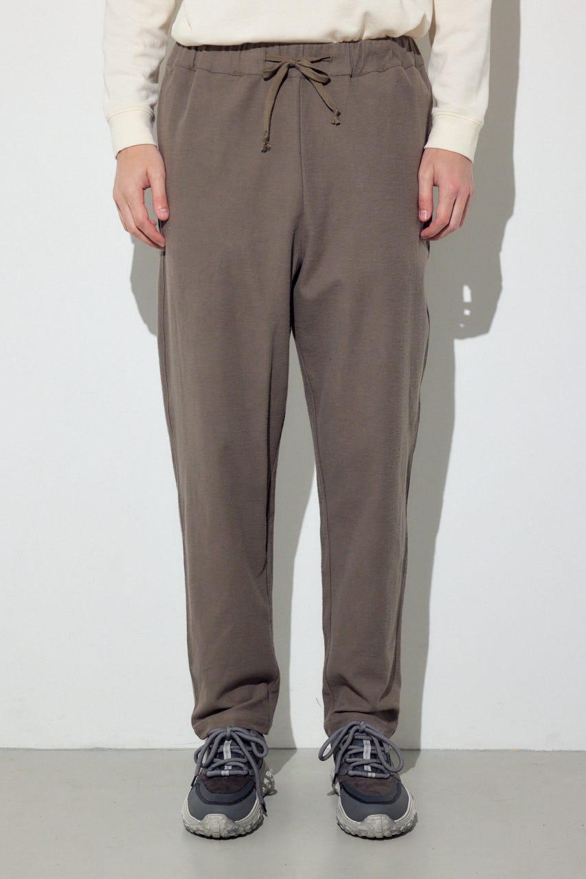 【SS先行アイテム】リラックスソフトタッチパンツ BRN M