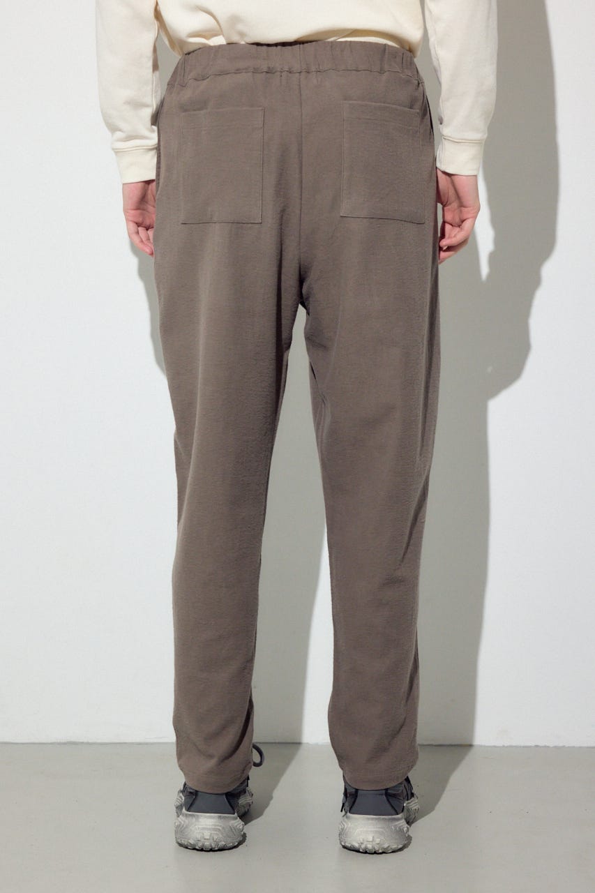 【SS先行アイテム】リラックスソフトタッチパンツ BRN M