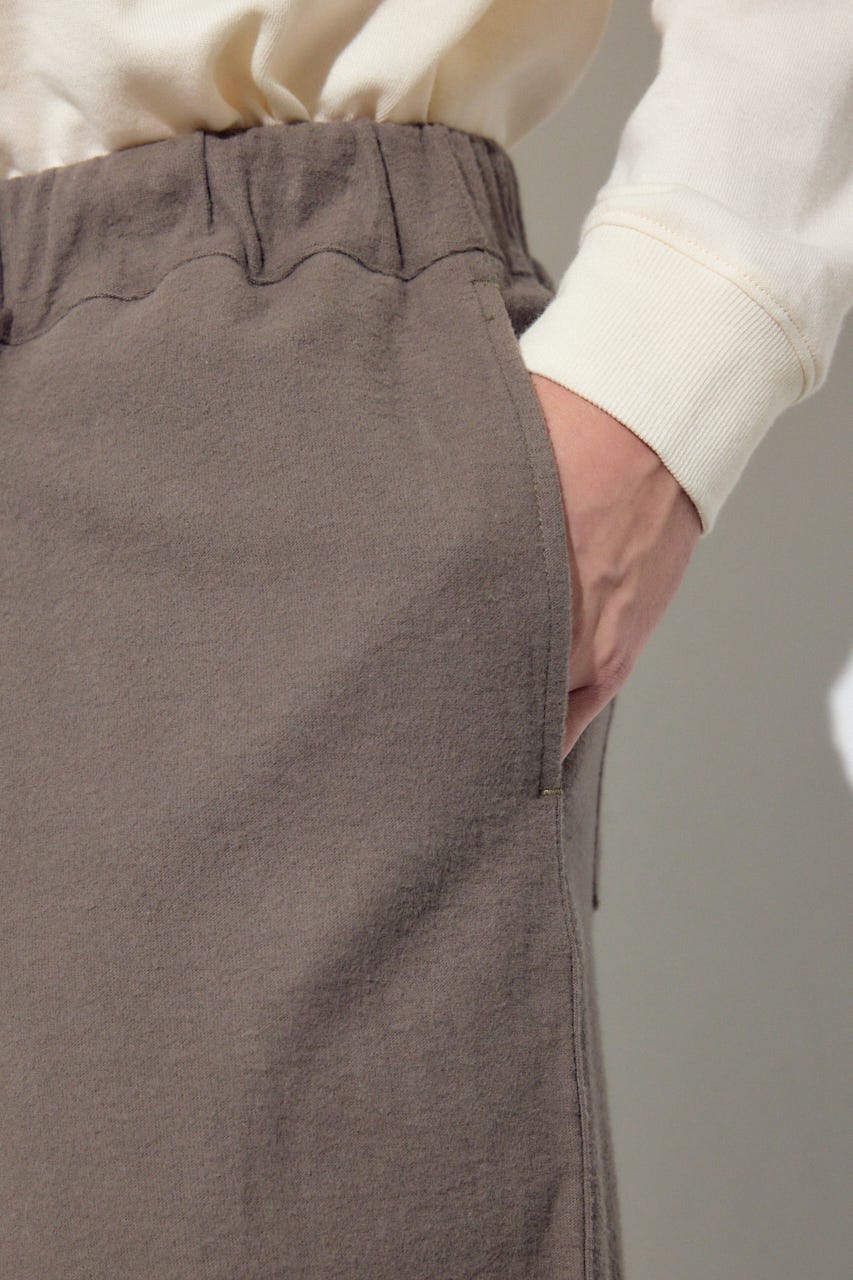 【SS先行アイテム】リラックスソフトタッチパンツ BRN M