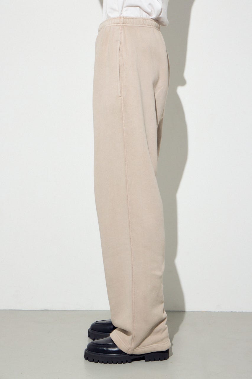 裏起毛リラックスパンツ L/BEG L