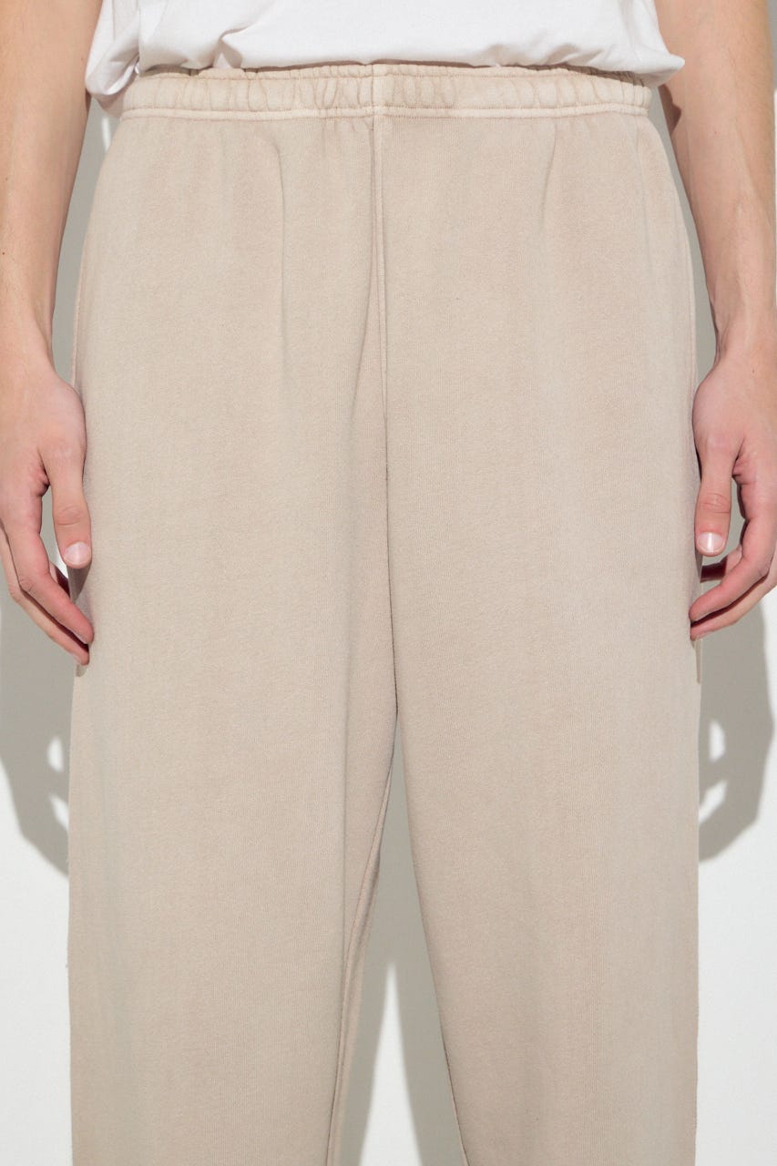 裏起毛リラックスパンツ L/BEG L