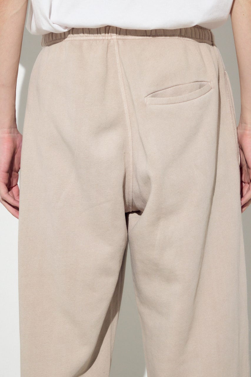 裏起毛リラックスパンツ L/BEG L