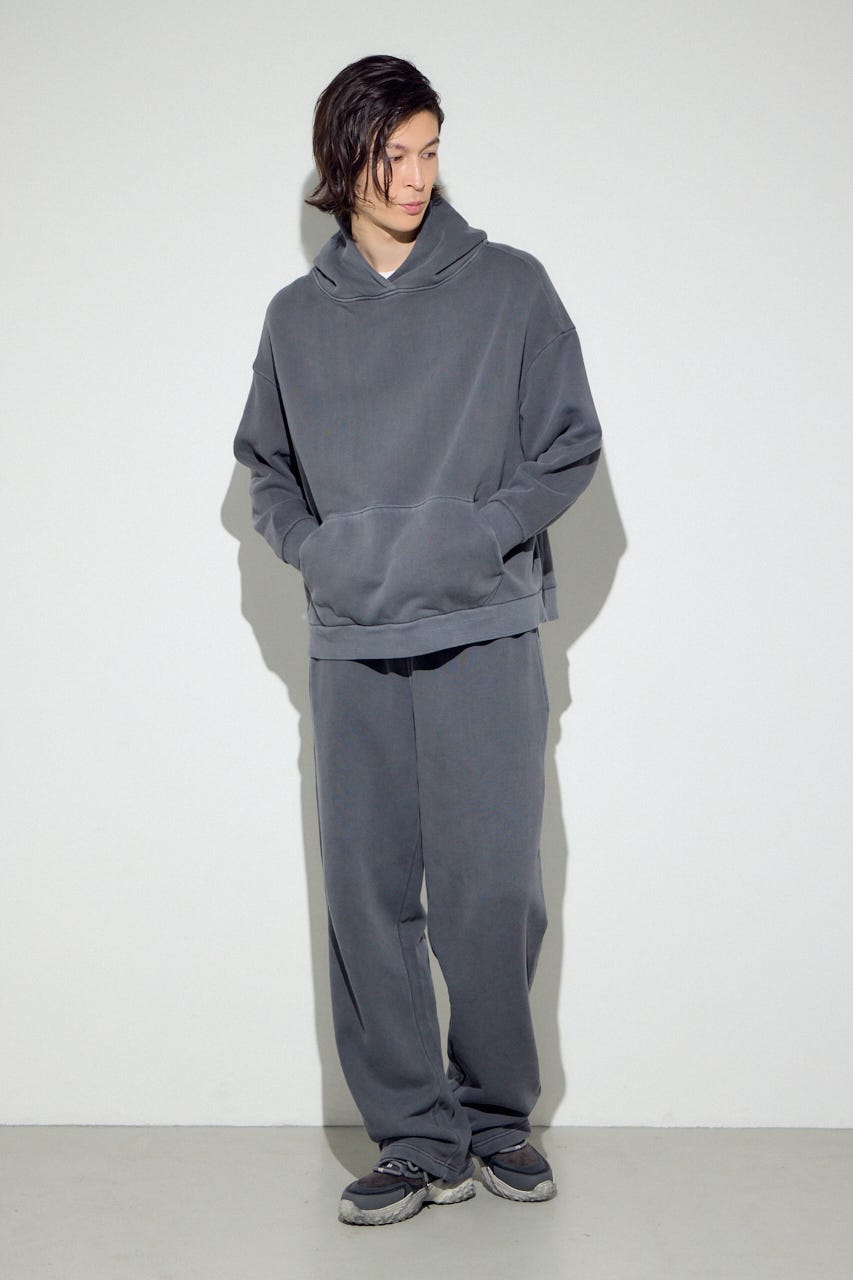 裏起毛リラックスパンツ L/BLK M