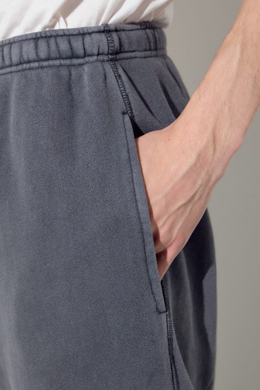 裏起毛リラックスパンツ L/BLK M