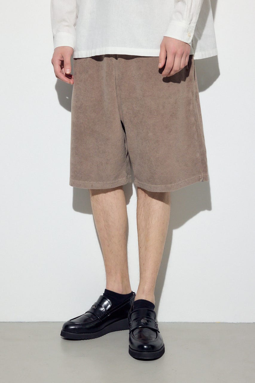 パイルショートパンツ MOCHA M
