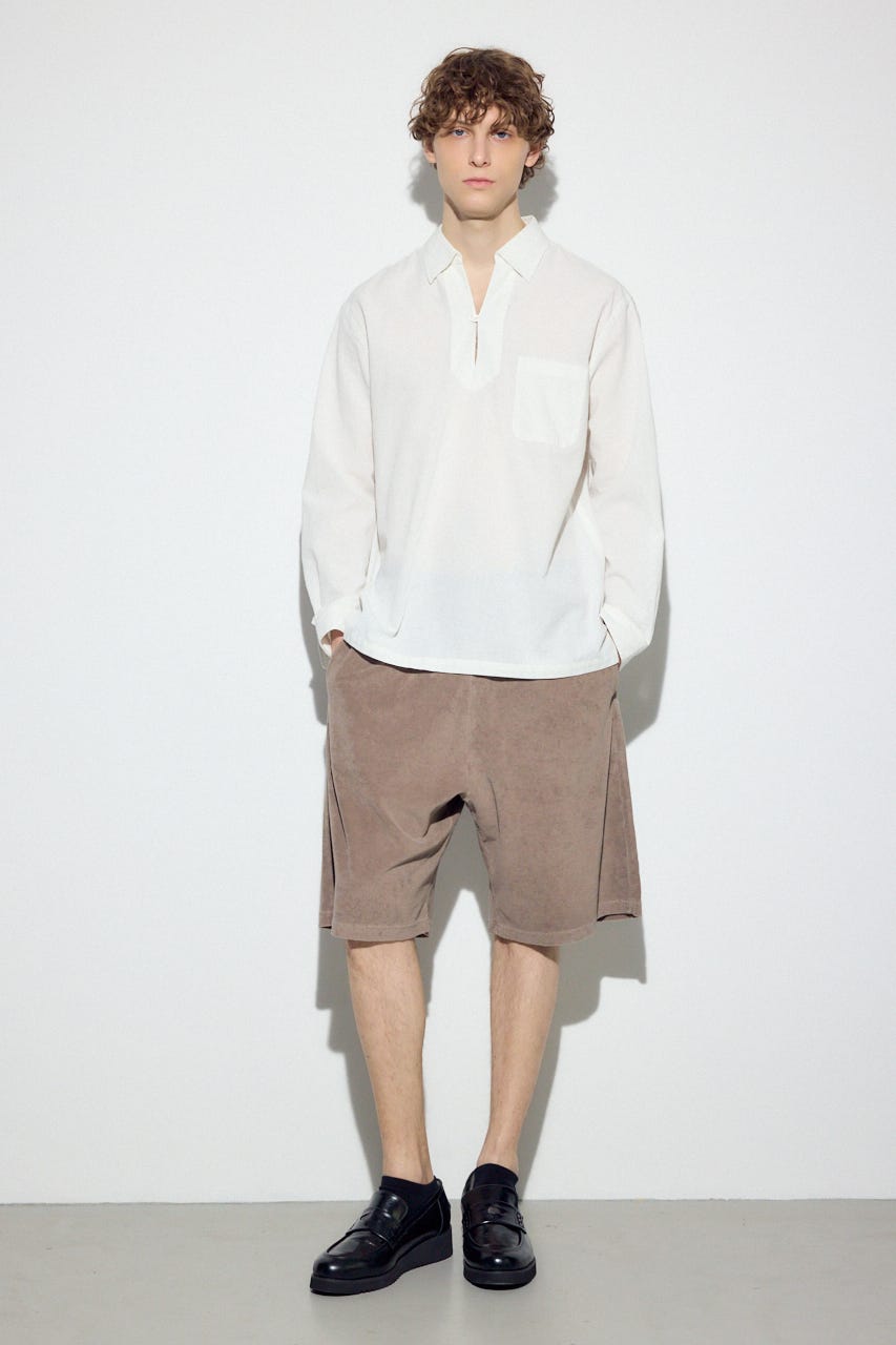 パイルショートパンツ MOCHA M