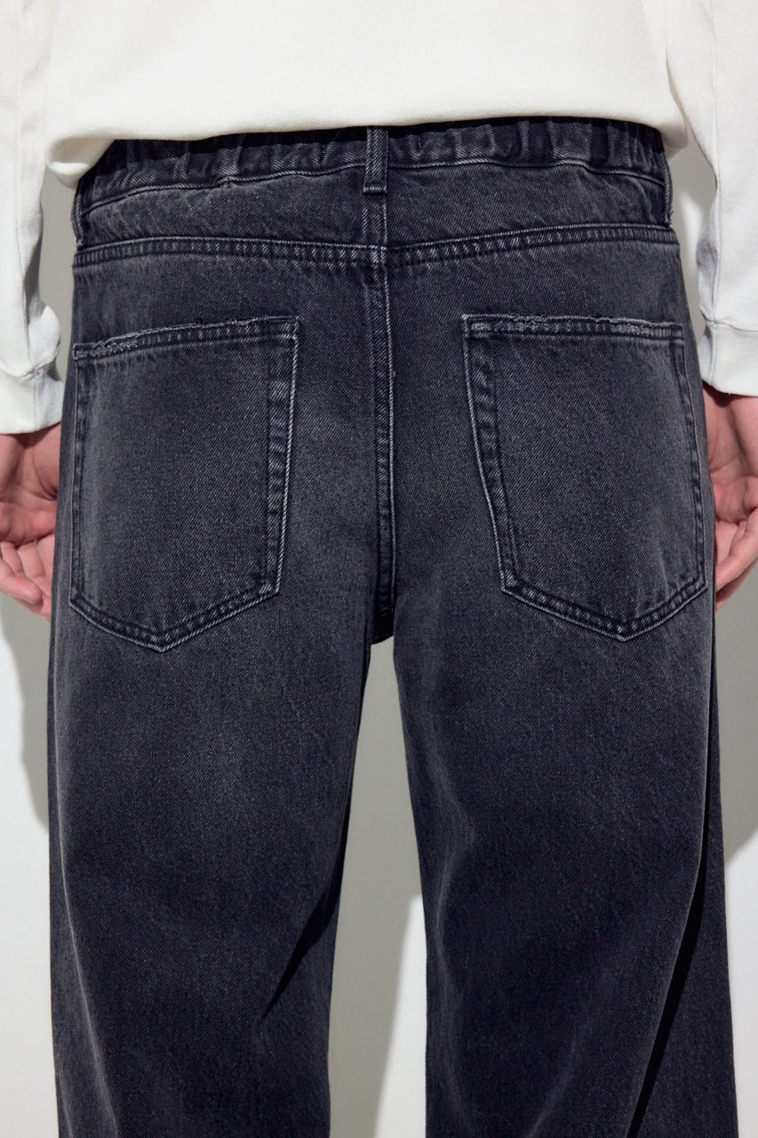 AZUL DENIM ワイド BLK S