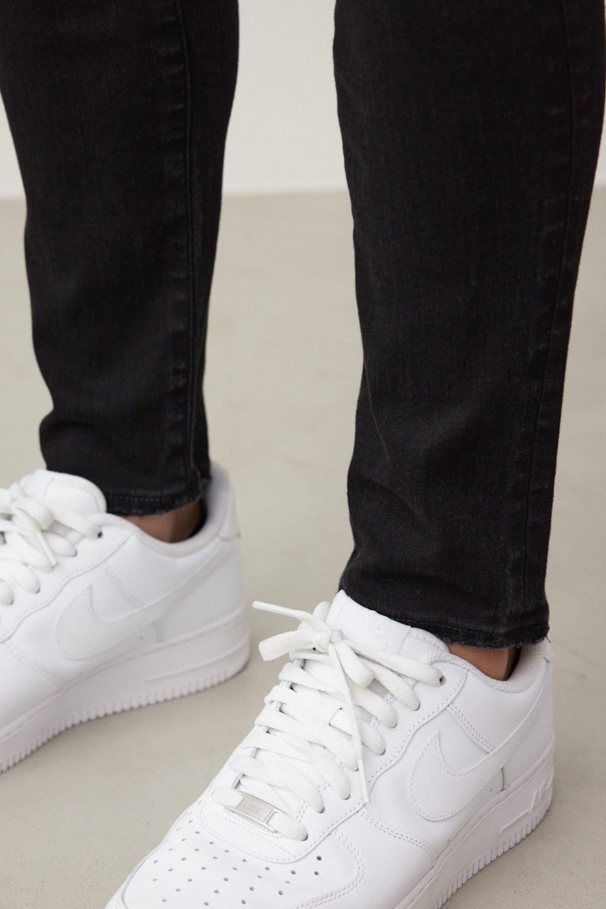 AZUL DENIM リペアスキニー BLK S