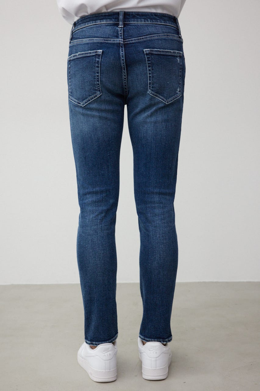 AZUL DENIM リペアスキニー BLU L