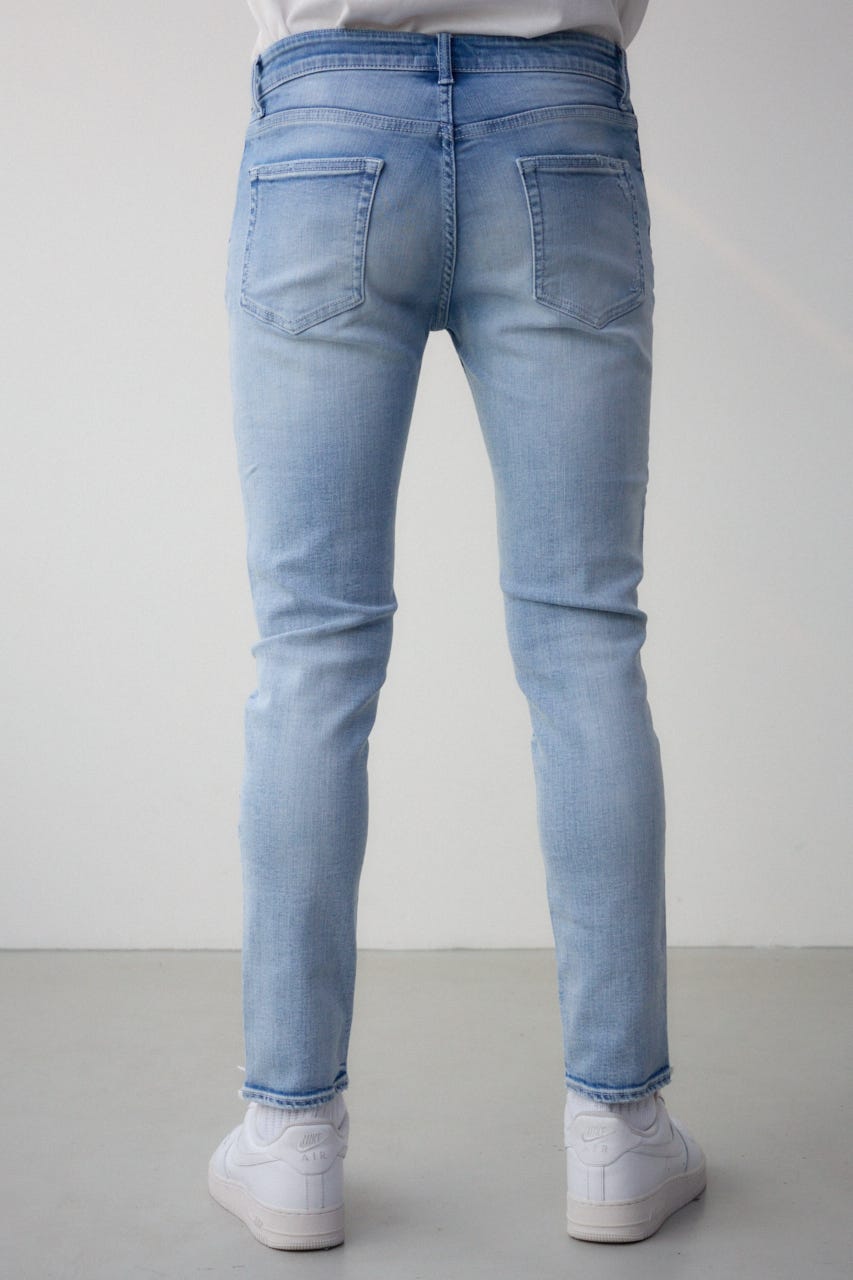 AZUL DENIM リペアスキニー L/BLU XS