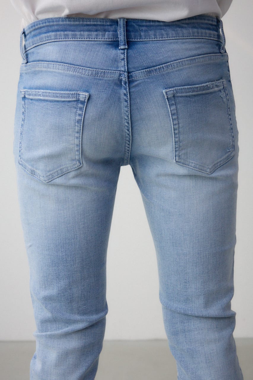 AZUL DENIM リペアスキニー L/BLU XS