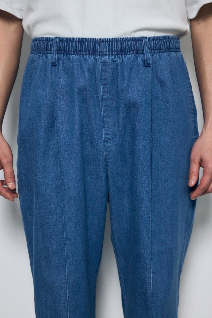 COOL MAX デニムスラックス L/BLU M