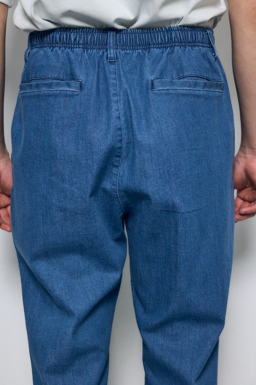 COOL MAX デニムスラックス L/BLU M
