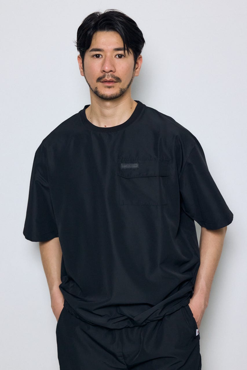 SHELTECH Light ポケットTシャツ BLK M