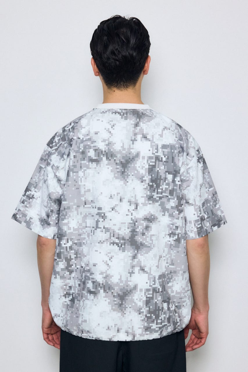 SHELTECH Light ポケットTシャツ 柄GRY L