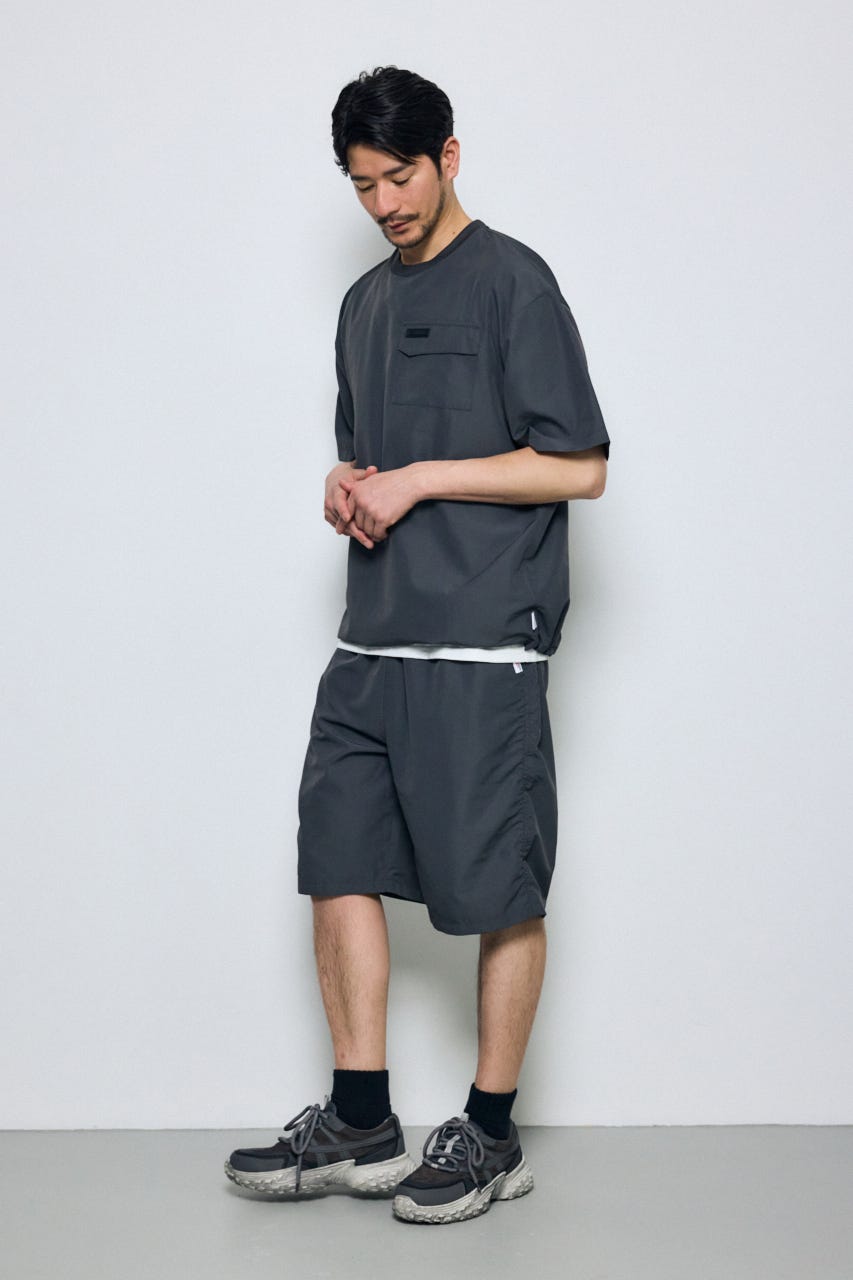 SHELTECH Light ポケットTシャツ GRY S