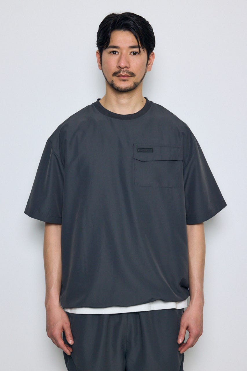 SHELTECH Light ポケットTシャツ GRY S