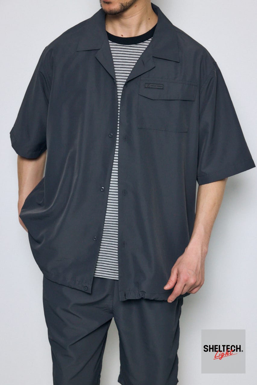 SHELTECH Light 半袖シャツ GRY L