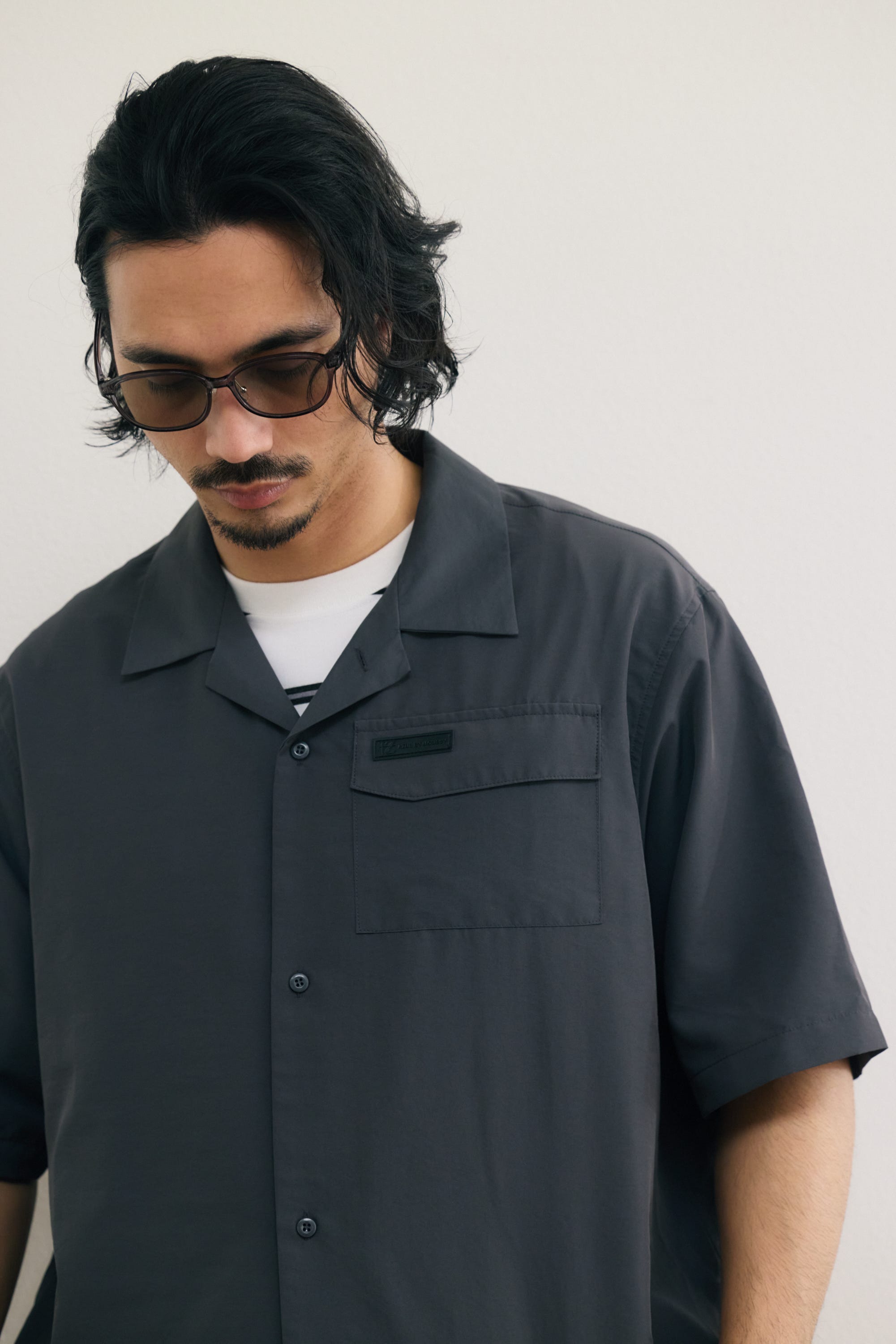 SHELTECH Light 半袖シャツ GRY L