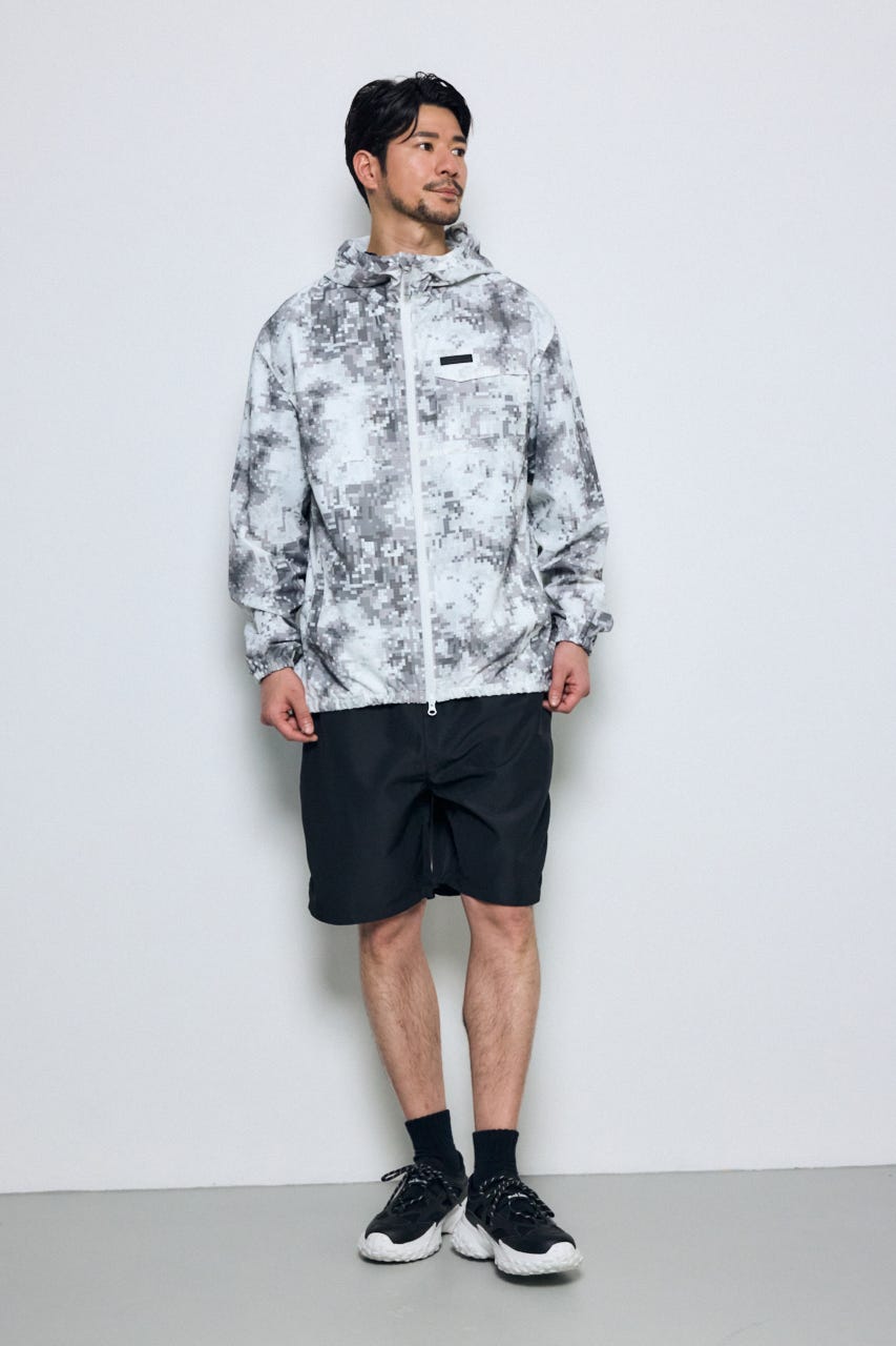 SHELTECH Light パーカー 柄GRY L